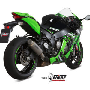 Mivv Slip-On GP Pro Titan Kawasaki ZX-10 R / RR / SE 2016-25