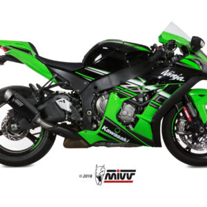 Mivv Slip-On GP Pro Black Kawasaki ZX-10 R / RR / SE 2016-25