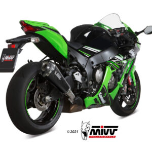 Mivv Slip-On Delta Race carbono Kawasaki ZX-10 R / RR / SE 2016-25