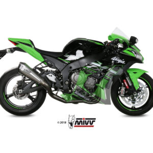 Mivv Full system 4x2x1 Delta Race St. Steel Kawasaki ZX-10 R / RR / SE 2016-25