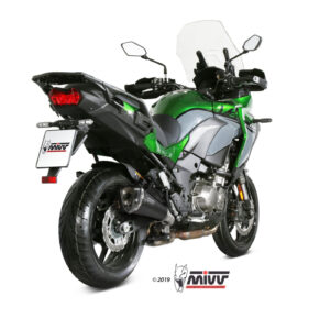 Mivv Slip-On Delta Race Black Kawasaki Versys 1000 / S / SE 2019-24