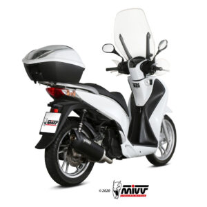 Mivv Full system 1x1 Mover black Honda SH 125 2013-16 / SH 150 2013-16