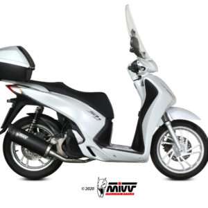 Mivv Full system 1x1 Mover black Honda SH 125 2013-16 / SH 150 2013-16