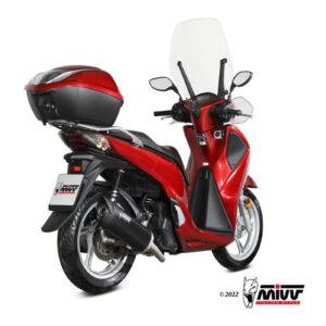 Mivv Full system 1x1 Mover black Honda SH 125 / SH 150 2017-19