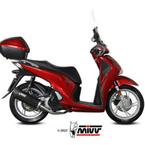Mivv Full system 1x1 Mover black Honda SH 125 / SH 150 2017-19