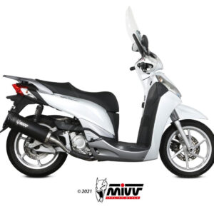 Mivv Slip-On Mover black Honda SH 300 2007-14 / SH 300 2015-20