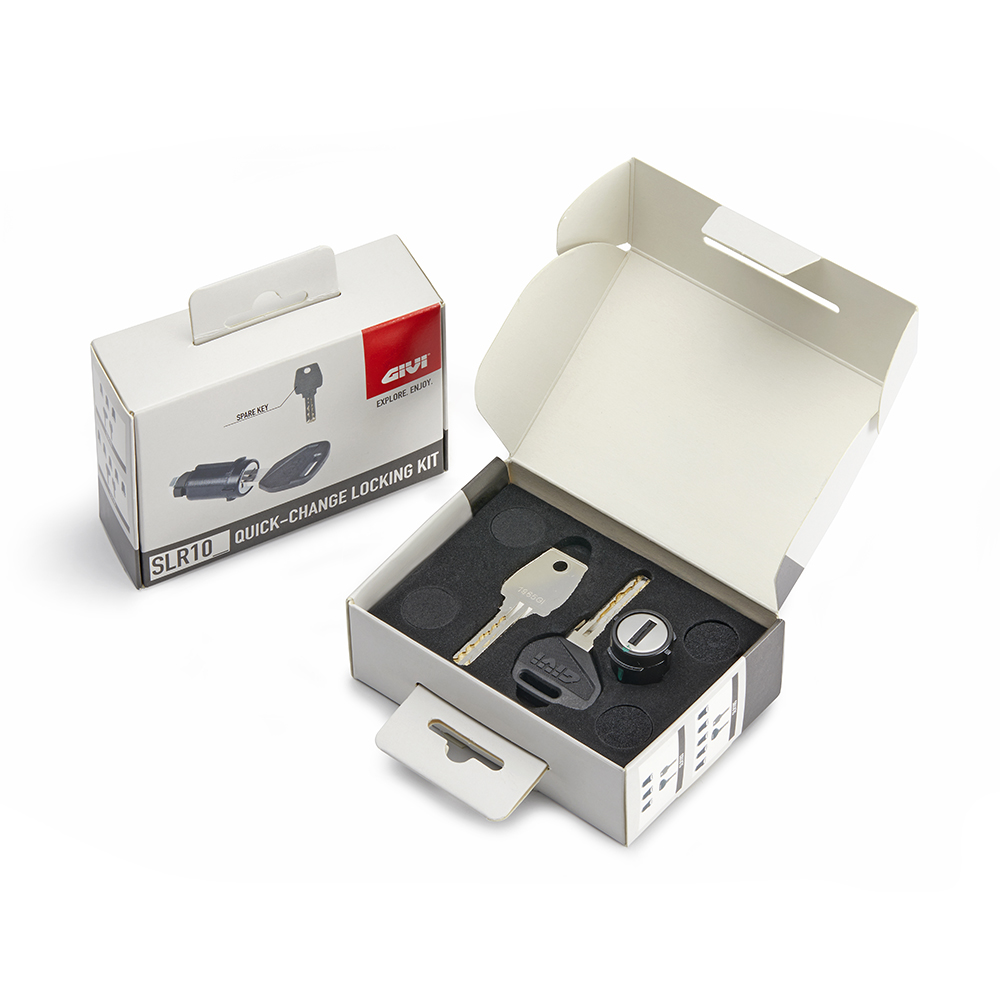 Kit Security Lock llave metálica de reserva y bombines codificados - SLR101