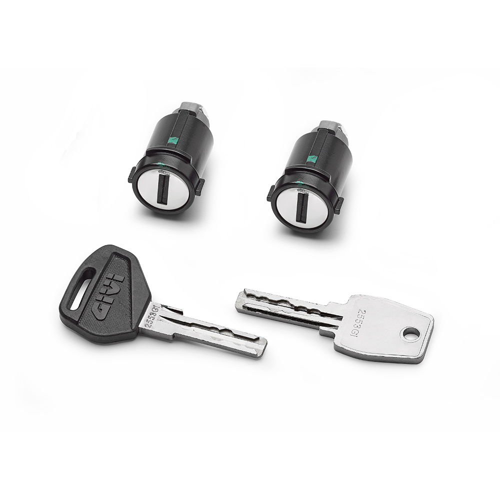 Kit Security Lock llave metálica de reserva y bombines codificados - SLR101