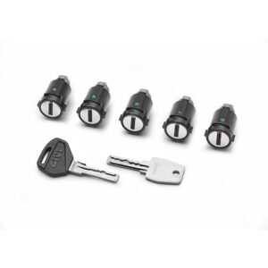 Kit Security Lock llave metálica de reserva y bombines codificados - SLR101