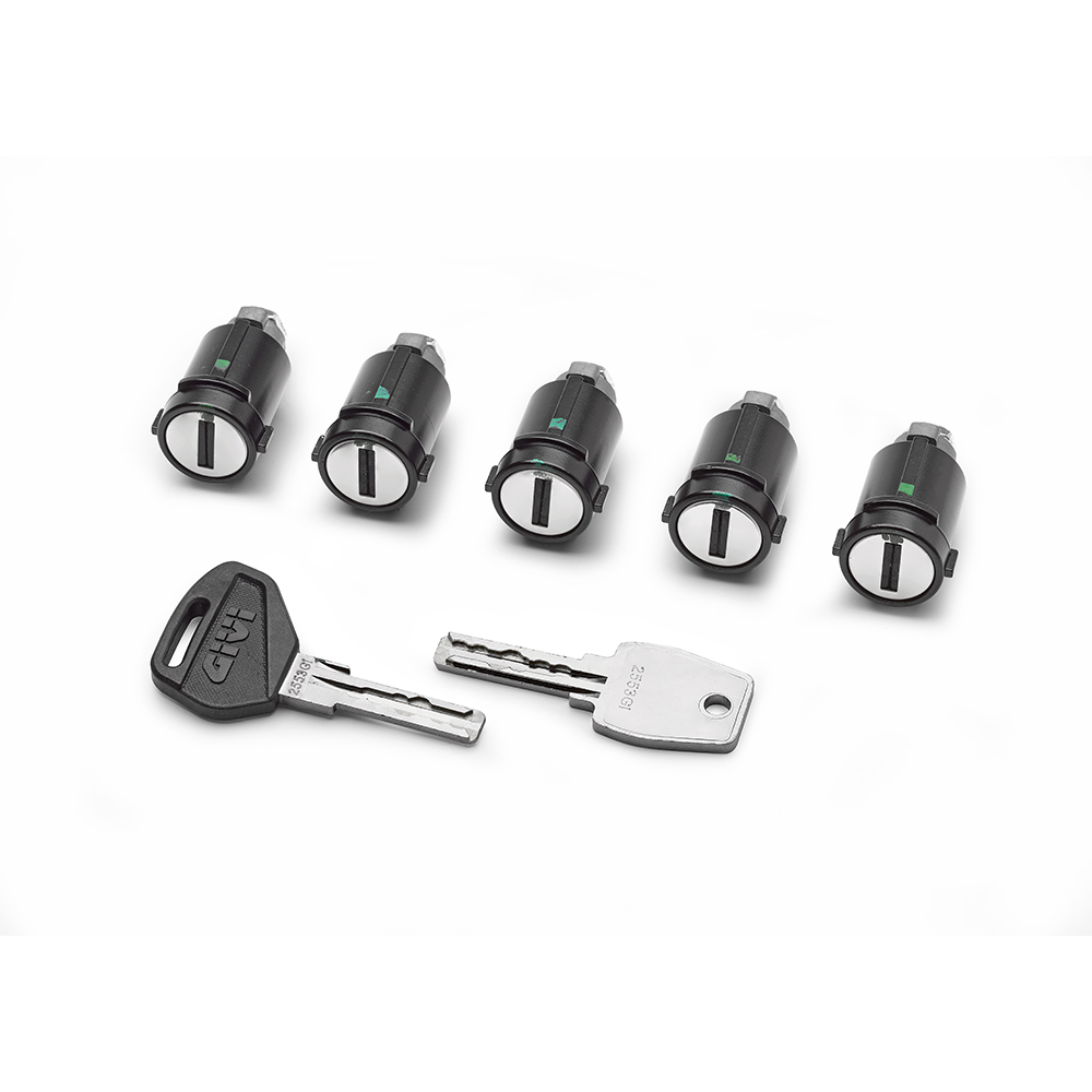 Kit Security Lock llave metálica de reserva y bombines codificados - SLR101