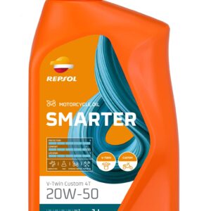 BOTELLA REPSOL SMARTER V-TWIN CUSTOM 4T 20W-50 1L