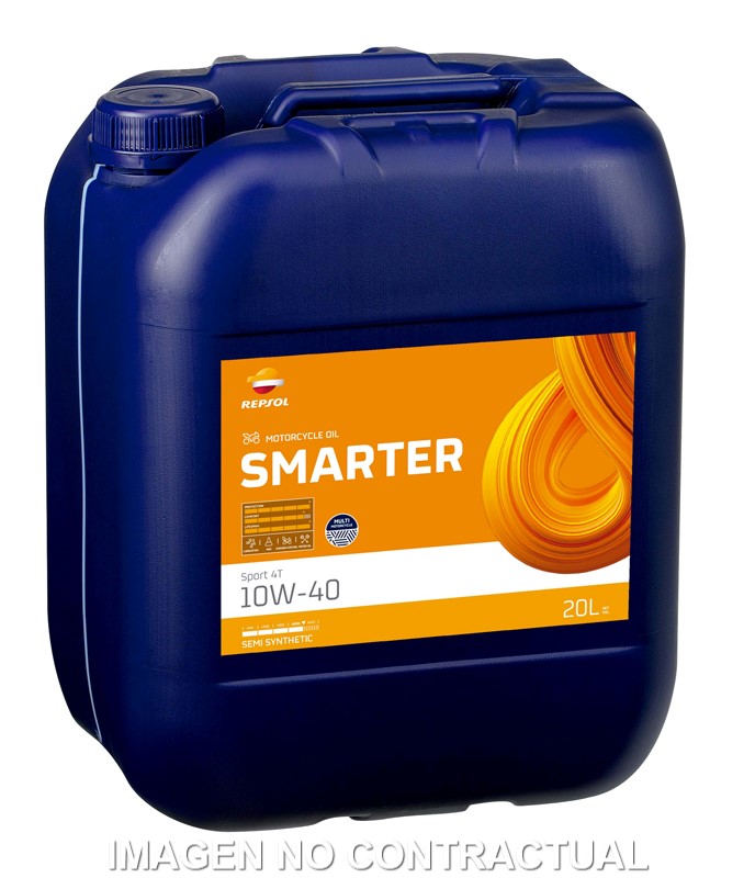 BIDON REPSOL SMARTER SPORT 4T 10W-40 20L