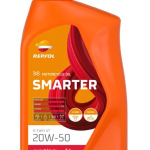 BOTELLA REPSOL SMARTER V-TWIN 4T 20W-50 1L