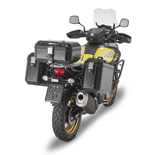 Maleta MONOKEY® Trekker Dolomiti en aluminio pintado negro 30L - DLM30B
