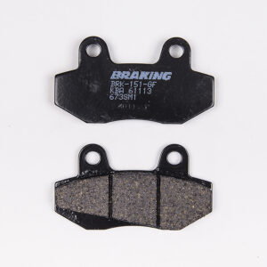 Braking Juego de pastillas de freno semimetálicas SM1 para Honda/Kymco/SYM