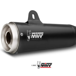 Mivv 2 Slip-On Ghibli black Moto Guzzi V7 Classic / Special 2008-16