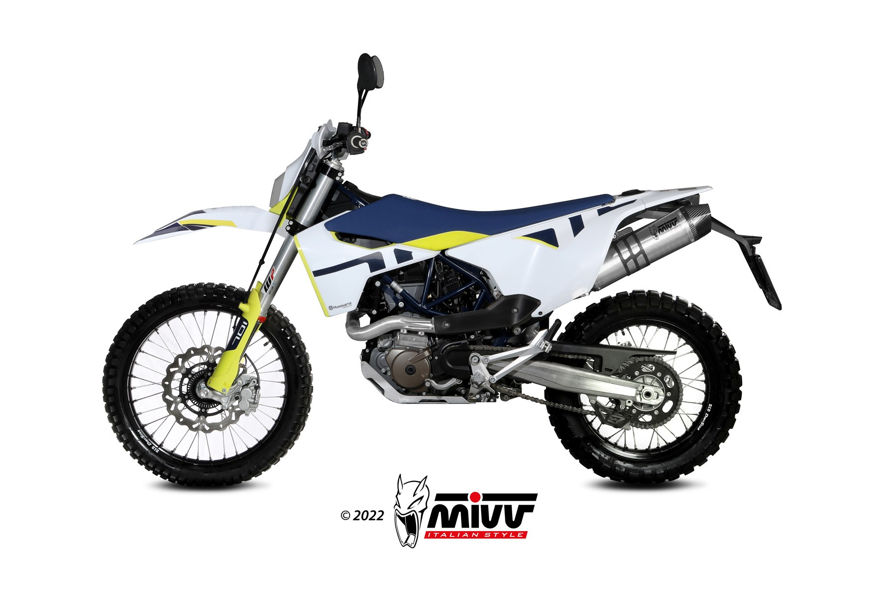 Mivv Tubo no kat (compatible con silenciadores Mivv y Originales) Aprilia Tuareg 660 2022-25