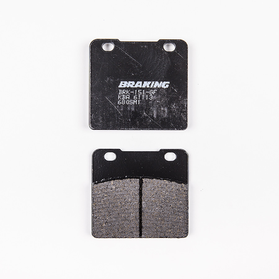Braking Juego de pastillas de freno semimetálicas SM1 para Kawasaki/Suzuki