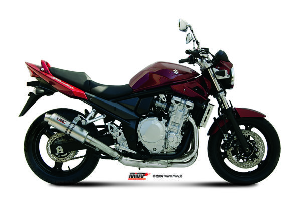 Escape Mivv Slip-On GP titan Suzuki GSF 650 Bandit 2007-15 / GSX 650 F 2008-15