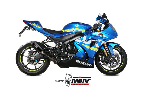 Escape Mivv Slip-On Mk3 carbono Suzuki GSX-R 1000 2017-20