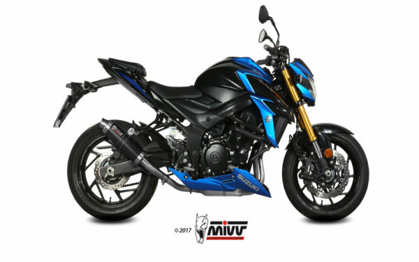 Escape Mivv Slip-On GP carbon Suzuki GSX-S 750 2017-20