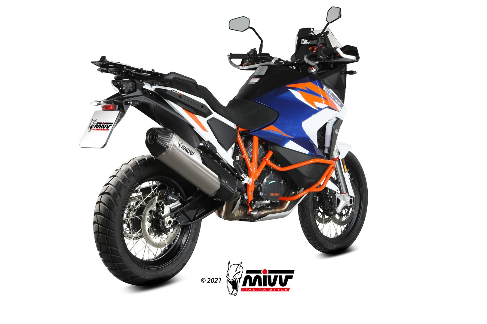 Mivv Slip-On Speed edge Titanium KTM 1290 Super Adventure / R / S / T 2021-24