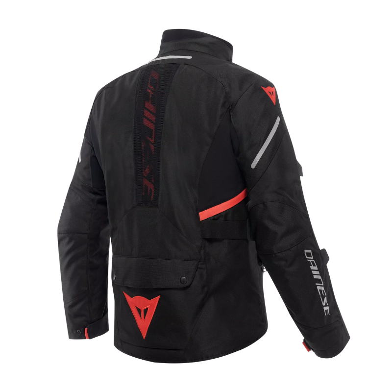 Chaqueta DAINESE TEMPEST 4 D-DRY JACKET NEGRO/NEGRO/ROJO