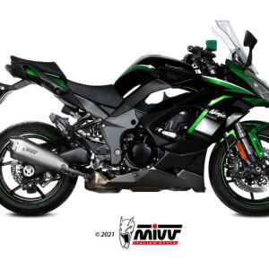 Mivv Slip-On Delta Race St. Steel Kawasaki Ninja 1000 SX / Tourer 2020-25