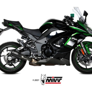 Mivv Slip-On Mk3 carbono Kawasaki Ninja 1000 SX / Tourer 2020-25
