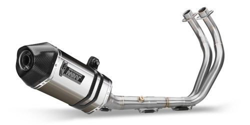 Mivv Full system 2x1 Speed edge St. Steel con tapa carbono Yamaha Tracer 700 / GT / Tracer 7 16-24