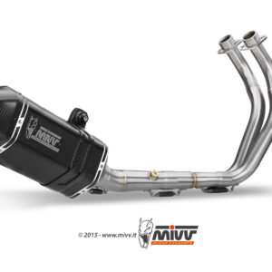 Mivv Full system 2x1 Speed edge Black Yamaha Tracer 700 / GT / Tracer 7 2016-24