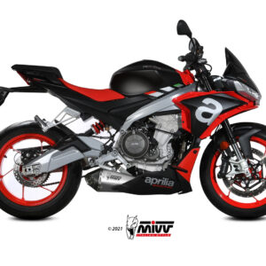 Mivv Full system 1x1 GP Pro titan Honda CB 125 R 2021-22 + Mivv Catalizador Ø35x82
