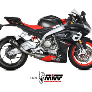 Mivv Full system 2x1 MK3 carbono Aprilia RS 660 2020-25 / Tuono 660 2021-24
