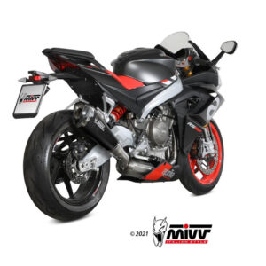 Mivv Full system 2x1 Delta Race carbono Aprilia RS 660 2020-24 / Tuono 660 2021-24