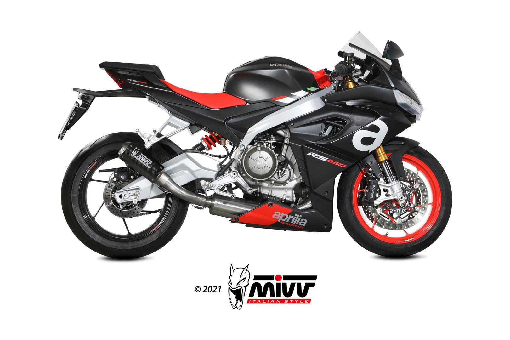 Mivv Full system 4x2x1 SR-1 Full Titanium BMW S 1000 R 2021-25