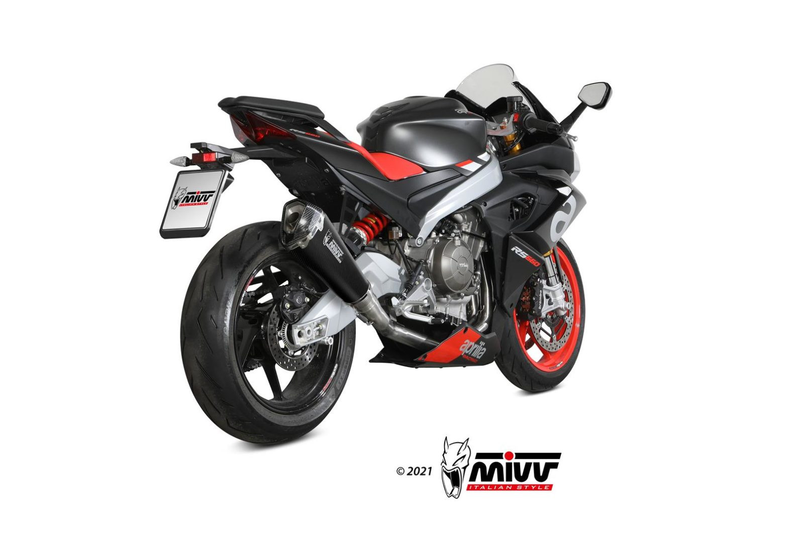 Mivv Full system 2x1 X-M1 Aprilia RS 660 2020-25 / Tuono 660 2021-24