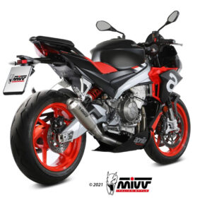Mivv Slip-On SR-1 Titanium Triumph Speed Triple 1200 RR / RS 2021-24