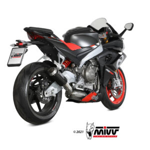 Mivv Full system 2x1 MK3 carbono Aprilia RS 660 2020-25 / Tuono 660 2021-24