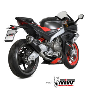 Mivv Full system 2x1 Delta Race carbono Aprilia RS 660 2020-25 / Tuono 660 2021-24