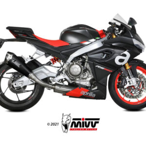 Mivv Full system 2x1 Delta Race carbono Aprilia RS 660 2020-24 / Tuono 660 2021-24