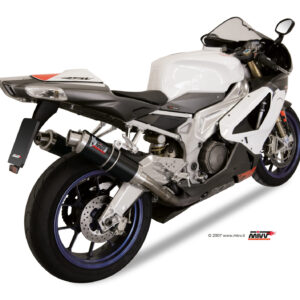 Mivv 2 Slip-On GP black Aprilia RSV 1000 2004-08 / Tuono Fighter 1000 2006-10