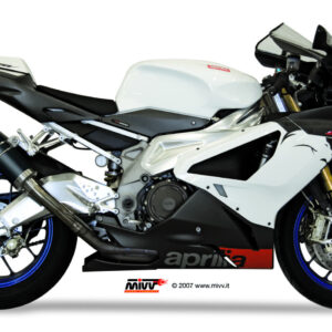 Mivv 2 Slip-On GP carbon Aprilia RSV 1000 2004-08 / Tuono Fighter 1000 2006-10