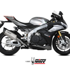 Mivv Slip-On SR-1 Titanium Aprilia RSV4 / Tuono V4 1100 2021-24