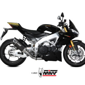 Mivv Slip-On SR-1 Black Titanium Aprilia RSV4 / Tuono V4 1100 2021-25