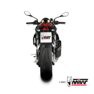 Mivv Slip-On SR-1 Black Titanium Aprilia RSV4 / Tuono V4 1100 2021-25