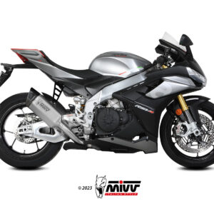 Mivv Slip-On SR-1 Titanium Aprilia RSV4 / Tuono V4 1100 2021-25