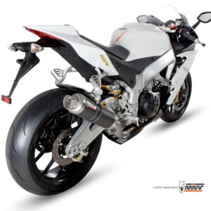 Mivv Slip-On GP carbon Aprilia RSV4 2009-16 / Tuono V4 2010-16