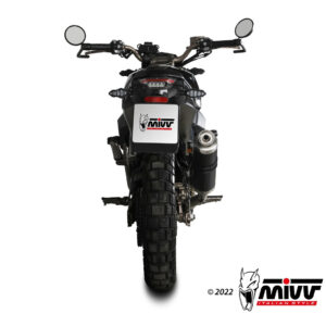 Mivv Slip-On Dakar St. Steel Triumph Tiger 1200 GT / Rally 2021-25
