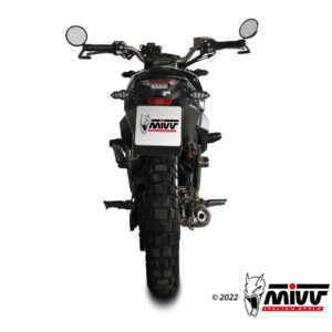 Mivv Full system 1x1 X-M1 Black Zontes ZT 125 G1 / U 2021-24