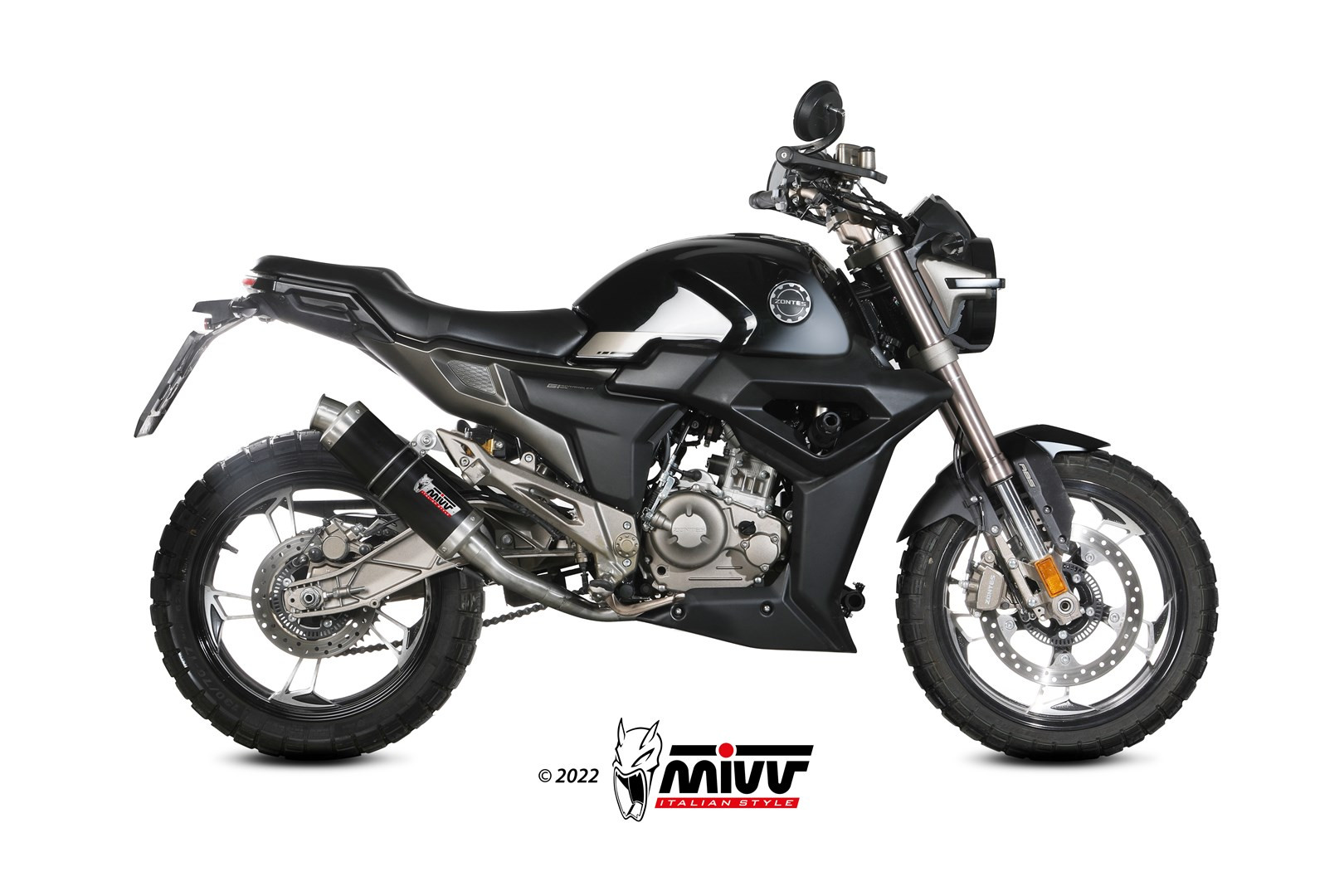 Mivv Full system 1x1 GP Black Zontes ZT 125 G1 / U 2021-24